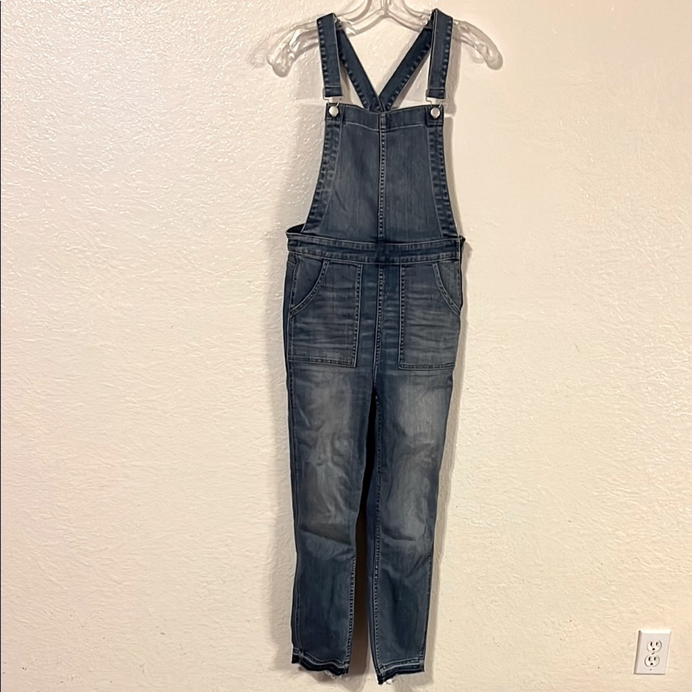 Madewell Classic Denim Overalls with Cross-Back Straps